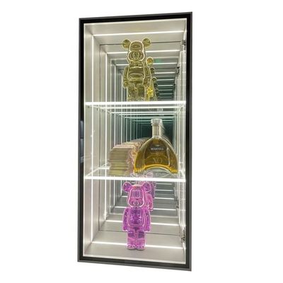Freisetzen Sie die Magic Magic Mirror Abyss Display Case für Parfüm Kosmetik Schmuck und mehr