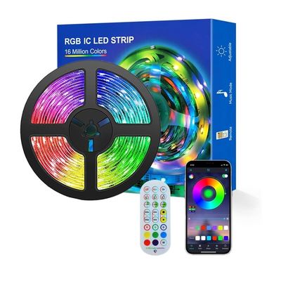 3M Aura BT Mesh Mobile Smart Phone APP Steuerung Dimmbar Flexibel RGB SMD 5050 150 LED Streifenleuchten 3-