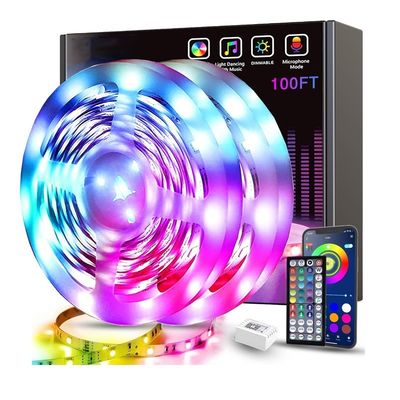 18/30/60 LEDs SMD5050 LED Flexible Strip Light Kits DC 12V/24V für kommerzielle Dekoration