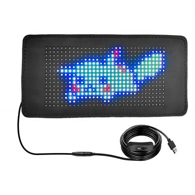 High View Angle Flexible LED Light Display Panel für Fahrzeugfensterzeichen Smart APP Steuerung
