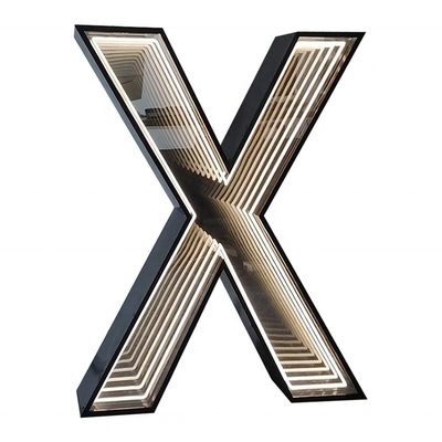 Custom Designs Infinity Mirror Sign 3D LED Werbetafeln für die Dekoration von Shop-Schildertafeln