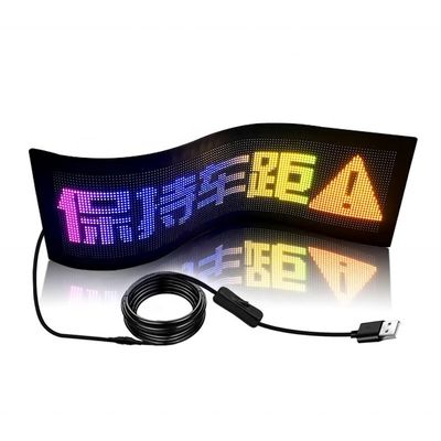 Wasserdichte Bluetooth-App unterstützt 5mm Pixel Pitch Flexible LED-Bildschirm für Aufzug
