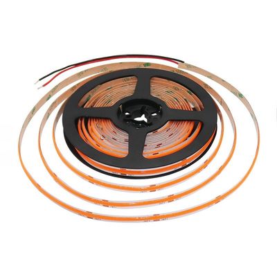 Farbenfrohe Hausferienleuchten 24V RGBCW Adressierbarer Cob LED-Streifen mit Steuerung und 6000lm