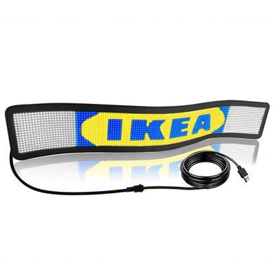 ODM Portable RGB LED Matrix Panel für eine flexible Scroll-Message-Anzeige im Auto und Fahrzeug