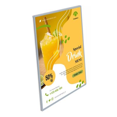 Ultra dünne Aluminiumrahmen-LED-Leuchtturm für Plakate A0/A1/A2/A3/A4