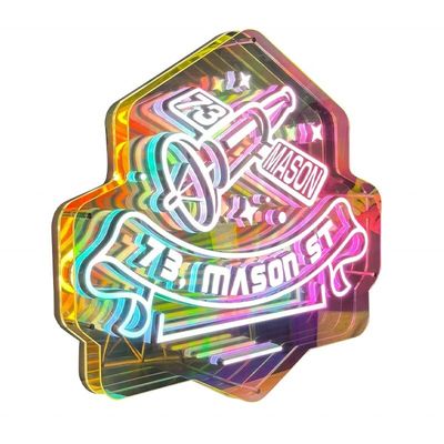 Innovationen Maßgeschneiderte Designs für farbenfrohe 3D-Acrylbuchstaben in Infinity Mirror Signage