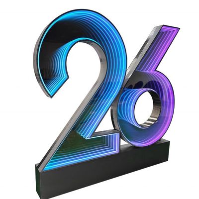 Kaufen Sie Infinity-Effekt Neon-Schild mit Custom 3D Abyss Infinity Spiegel Werbung