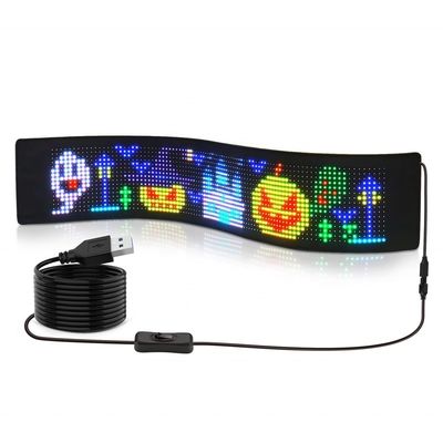 16*96 Punkte LED-Bildschirm für die Werbung in Geschäften und Autos RGB-Farb-Soft Display-Streifen
