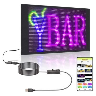 800-1100 cd/m2 Helligkeit Flexible LED-Paneele für die Autovermarktung Matrix-Modulbildschirm