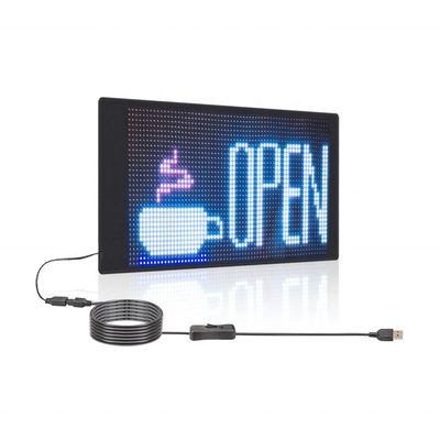 Farbige Sensor-aktivierte LED-Aufkleber mit flexiblem Display und APP-Steuerung