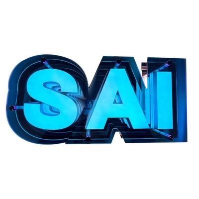 Custom Designs Infinity Mirror Logo Rgb Neon Schild Lichtboxen für Innenwerbung