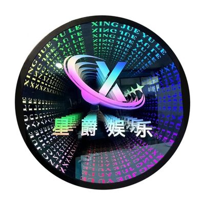 Maßgeschneiderte Infinity Mirror Effekt Neonschilder Buchstaben Lichtbox mit bunten 3D-Effekt