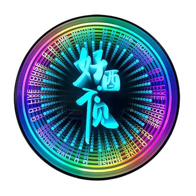 Lichtquelle Neno Lichter Holographische Lüfter Fernbedienung 3D Abgrundspiegel 2024 Bestseller