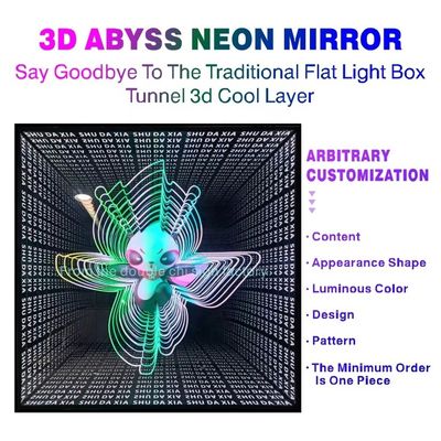 Custom Designs Holographischer Ventilator 3D Hologramm Abgrundspiegel für Werbung und Spiel