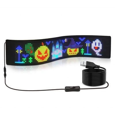 Wifi App Display Fahrzeug Montiert Taxi Auto Hinterfenster Led Werbung Billboard Bildschirm