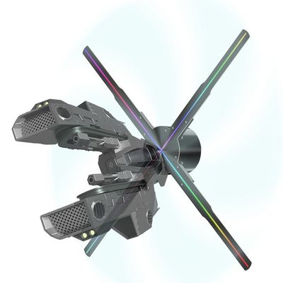 10ms Reaktionszeit LED-Hologrammprojektor für Innenraum 3D-Hologramm-Ventilatoren
