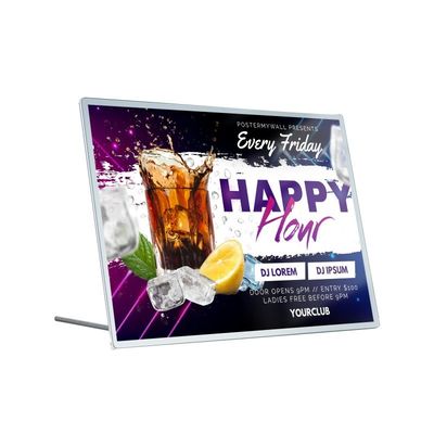 Aluminiumrahmen A1 A2 A3 A4 A5 Snap Ultra Dünn Werbung Metallbeleuchtung Led-Lichtbox