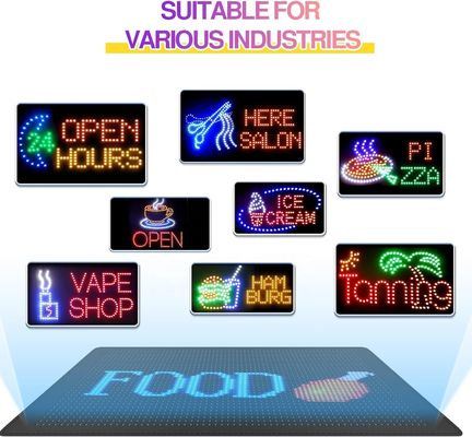 Anpassbares LED-Lagerfahrzeugschild mit App-Steuerung 5mm Pixel-Pitch-Panel Größe 672x122mm