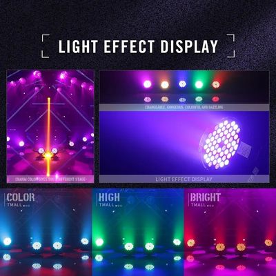 Disco Party Hochzeitsbeleuchtung DMX Par Licht mit Fernbedienung LED 54*3W Bühnenlicht