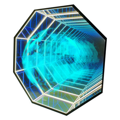 Transformieren Sie Ihre Werbung mit unserem Holographischen Fan 3D Abyss Mirror LED Briefe 2024