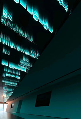 Transformieren Sie Ihre Werbung mit unserem Holographischen Fan 3D Abyss Mirror LED Briefe 2024