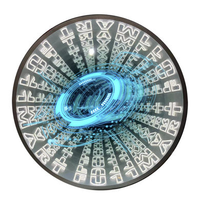 300000 Arbeitsstunden Lebensdauer 3D LED Infinity Mirror mit Hologrammventilator und Fernbedienung