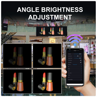 Splice 62cm LED-Ventilator für Helligkeit 1800 3D-Hologramm-Display Wolkenkontrolle Werbung
