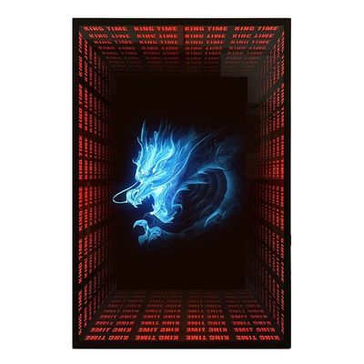 Außenwerbe Hologrammventilator mit LED-Streifen Lichtquelle und fortschrittliche Dekoration