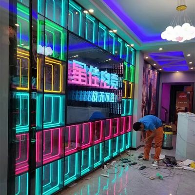 LED-Streifen Lichtquelle Mehrschichtspiegel Holographieventilator mit 12V Eingangsspannung