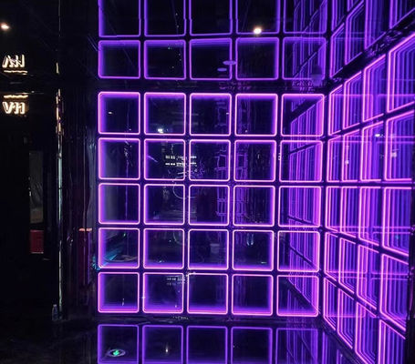 50C Wifi Infinity LED Spiegel Infinite Spiegel Neon für dynamische Flagge und Grafikwiedergabe
