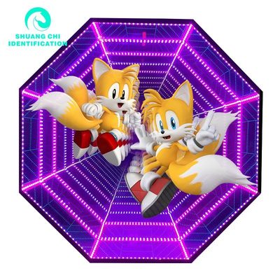 50 C Arbeitszeit 300000 Stunden Hologramm 3D LED Tanzfläche für Nachtclub Bar
