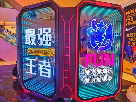 Edelstahl Neon Infinity Mirror Led Logo Letter ICONS für Party und Heimdekoration