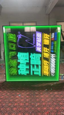 Magic Unlimited Mirror Custom 3D Flexible LED Neonform für den Stromverbrauch