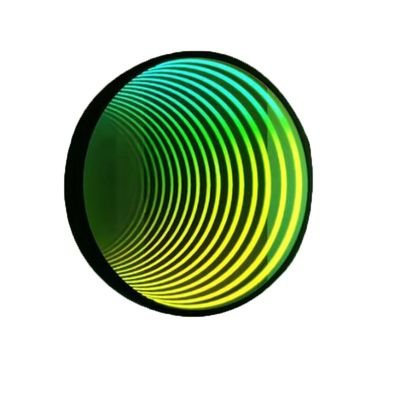 Individuell angepasste RGB Acryl Spiegelplatte Neon Licht Wort Buchstaben für unbegrenzte Spiegel elektronische Zeichen