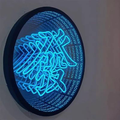 Mini-LED- und Neonlichter Unendlichkeitsspiegel Akryl-Lichtbriefe mit Schraubschraubfestsetzung