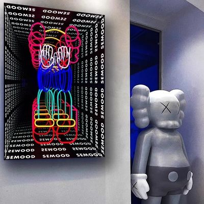 Innenarchitektur LED Spiegel Personalisierte Leuchtbeleuchtung für kundenspezifische Designs Unbegrenzte Spiegel